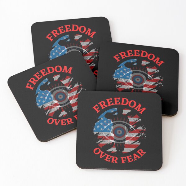 Item preview, Freedom Over Fear Truth Over Lies   designed and sold by WoodburyLake.