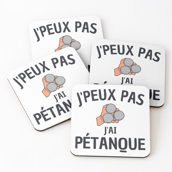 Item preview, I can't I have pétanque humor boules tournament designed and sold by joozybart.