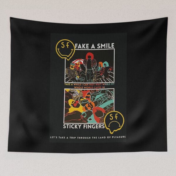 Item preview, Gift For Men Stifi Poster Fake A Smile Funny Graphic Gift designed and sold by LeoSauer1122.