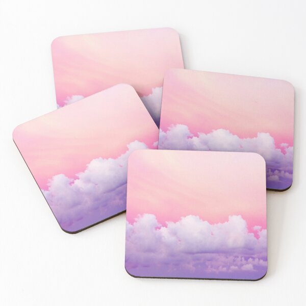 Item preview, pink sky, purple clouds designed and sold by ShineAesthetic.