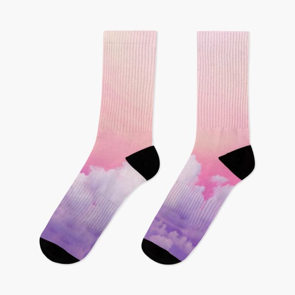 Item preview, pink sky, purple clouds designed and sold by ShineAesthetic.