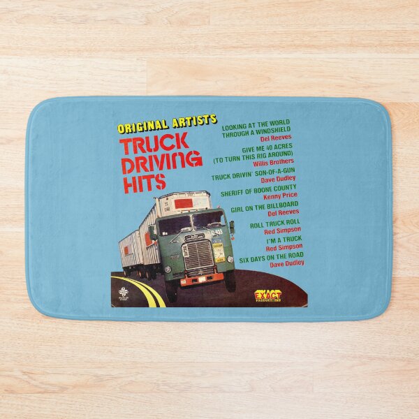 Item preview, TRUCK DRIVING HITS - RECORD SLEEVE designed and sold by ThrowbackAds.