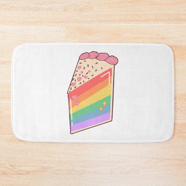Item preview, Rainbow Tier Slice of Cake designed and sold by Kaylee Nel.