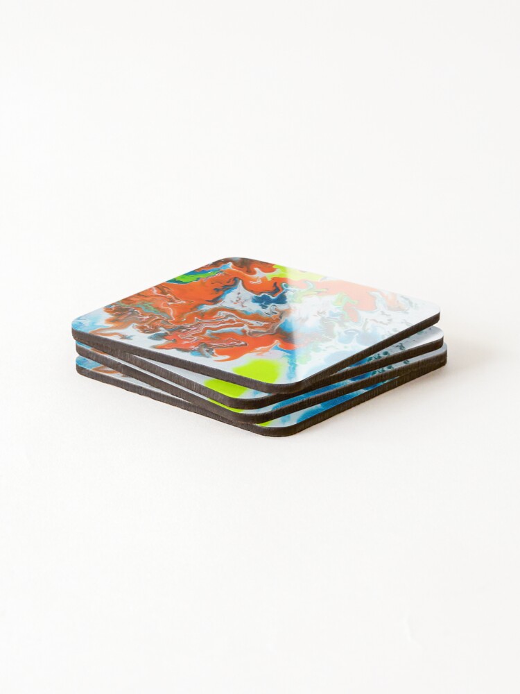 Thumbnail 4 of 5, Coasters (Set of 4), perspective designed and sold by InfinitePathArt.
