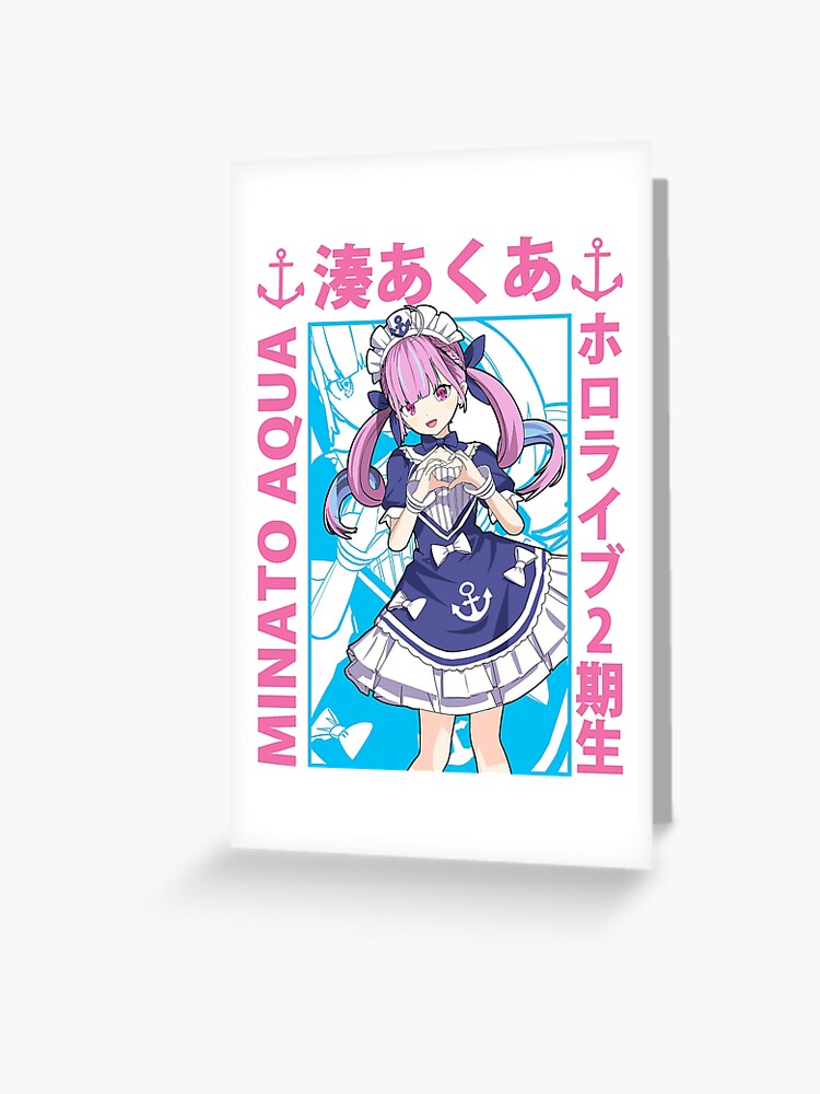 あくあーと　湊あくあ　英語　サイン WS】#あくあーと 湊あくあ(サイン)【SP】HOL/W91-120SPヴァイス