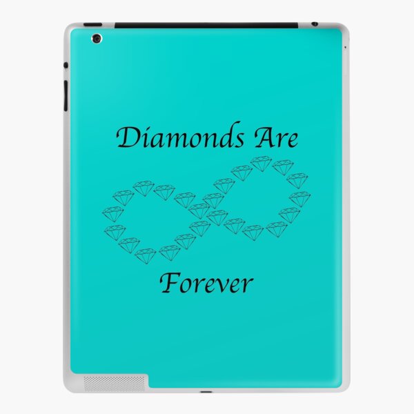 Diamonds Are Forever iPad Skin