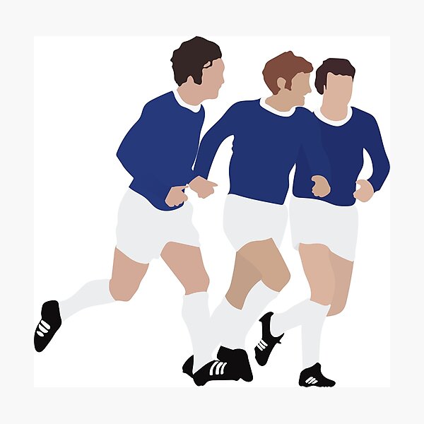 Holy Trinity - Everton FC Photographic Print