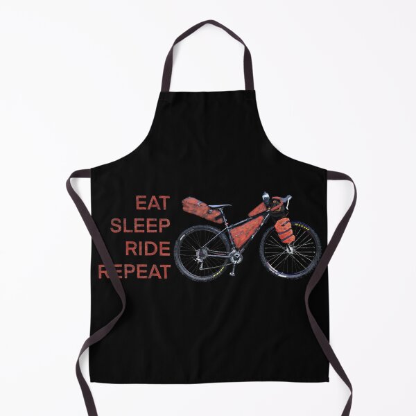 Artikelvorschau, Fahrrad packen, essen, schlafen, fahren, wiederholen entworfen und verkauft von rarebeasts.