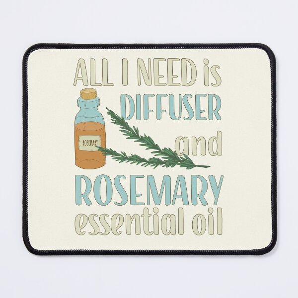 Item preview, All I Need is Rosemary Essential Oil designed and sold by GrimButterfly.