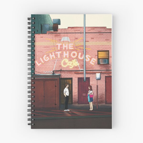 Item preview, La La Land illust : The Lighthouse cafe designed and sold by s1ngs0ng.