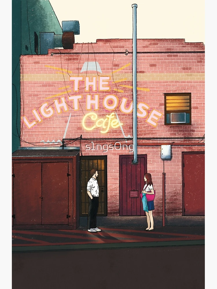 La La Land illust : The Lighthouse cafe | Poster