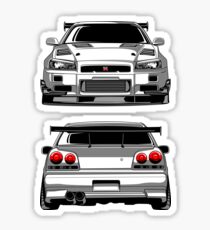 Nissan GTR R34 Sticker