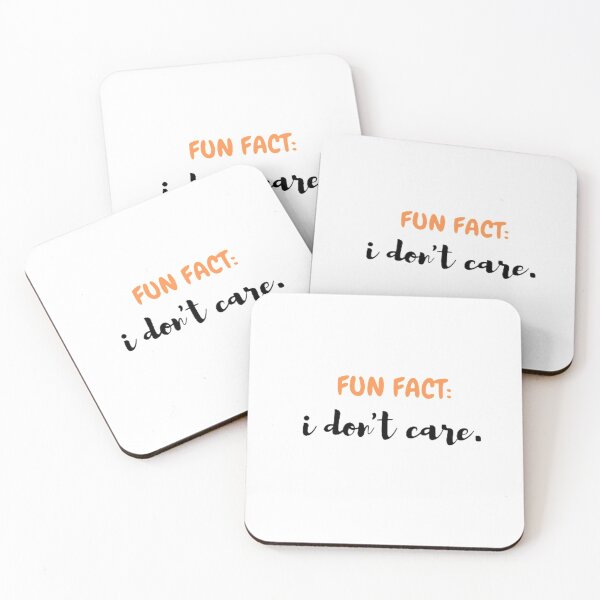 Item preview, Fun fact: i don't care. designed and sold by nowtistore.