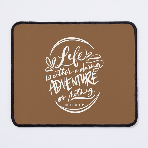 Item preview, Life is Adventure or Nothing designed and sold by clevstuff.