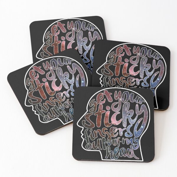 Item preview, Gifts For Women Get Your Sticky Fingers Out Of My Head Galaxy Gift For Music Fans designed and sold by LeoSauer1122.