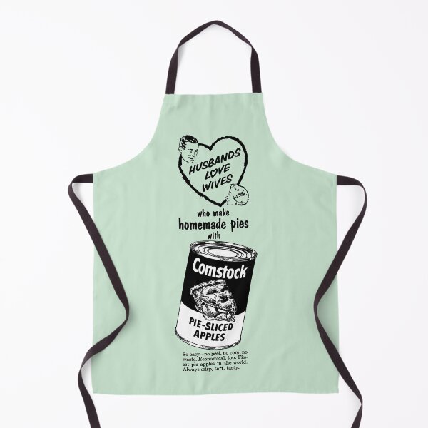 Item preview, PRE-SLICED APPLES - HUSBANDS LOVE WIVES WHO MAKE PIES!- ADVERT designed and sold by ThrowbackAds.