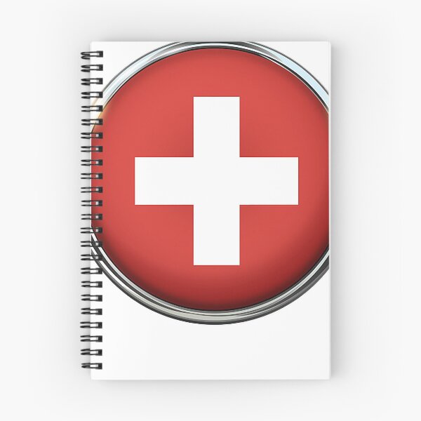 Item preview, SWISS FLAG. CHROME BUTTON. Classic designed and sold by jeniferadendtxp.