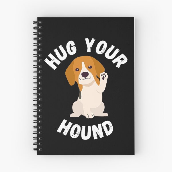 Item preview, Hug Your Hound Funny Beagle Cartoon Dog Lover designed and sold by Artventurous.