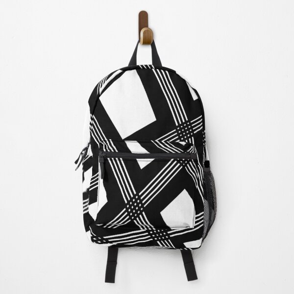 Item preview, Abstract geometric pattern - black and white. designed and sold by K.S ART.