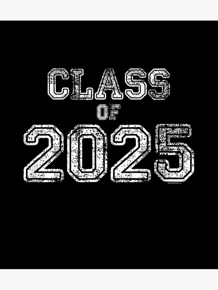 "Class of 2025 enior 2025 Graduation Vintagechoolpirit" Poster for Sale