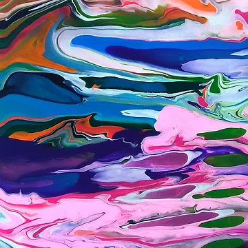 Artwork thumbnail, sunset agate by InfinitePathArt