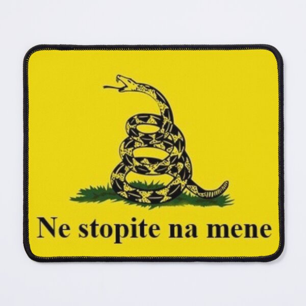 Item preview, Slovenska Gadsden Flag (Slovenian Gadsden Flag) designed and sold by JonathanR1994.