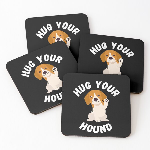 Item preview, Hug Your Hound Funny Beagle Cartoon Dog Lover designed and sold by Artventurous.