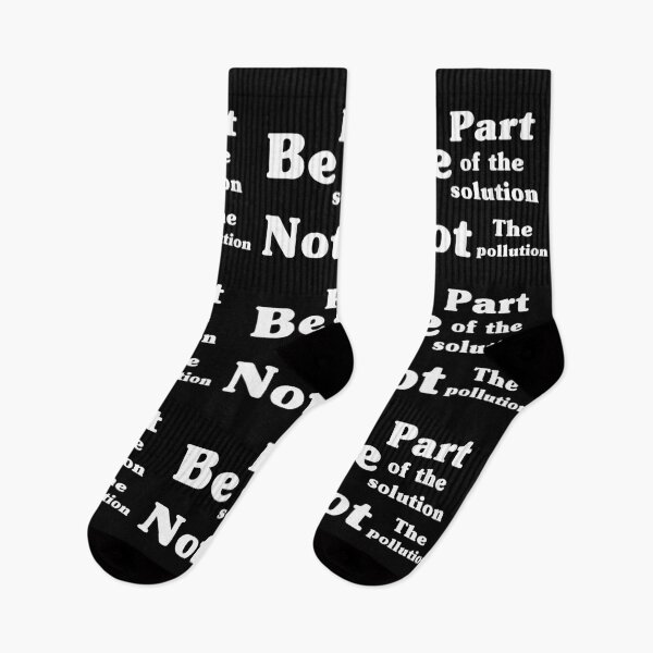 Item preview, Be Part Of The Solution Not The Pollution designed and sold by Color-Sparkle.