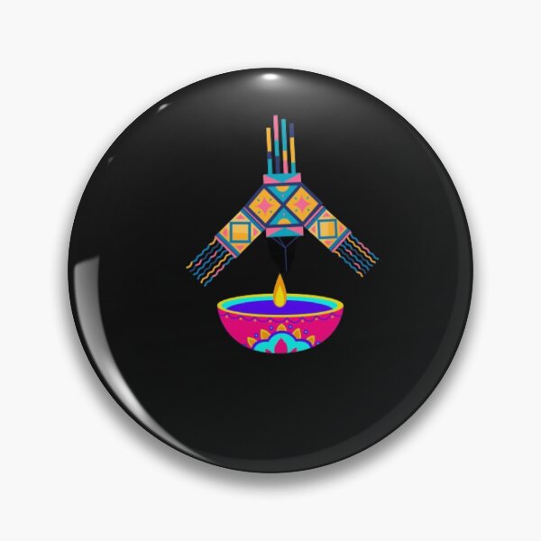 Item preview, Diwali light india t-shirt black gift for your family; wife, hasband, mother, father, friend designed and sold by bouakchach.