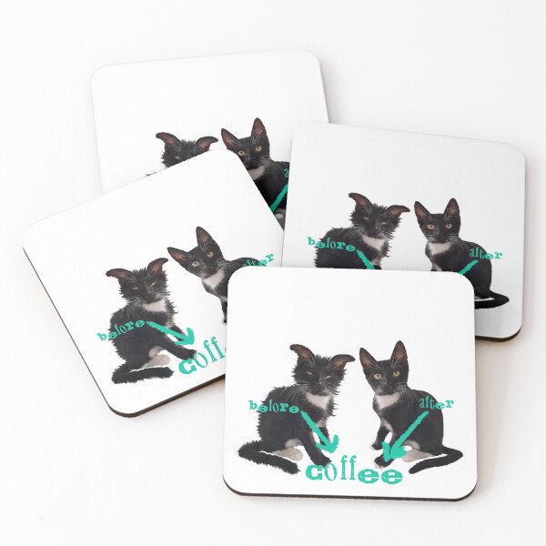 Item preview, It is coffee time with the cat designed and sold by Pioooh.
