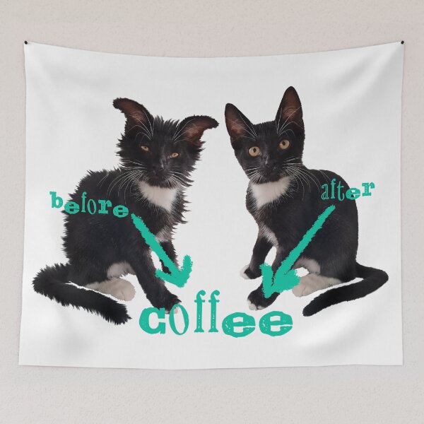 Item preview, It is coffee time with the cat designed and sold by Pioooh.