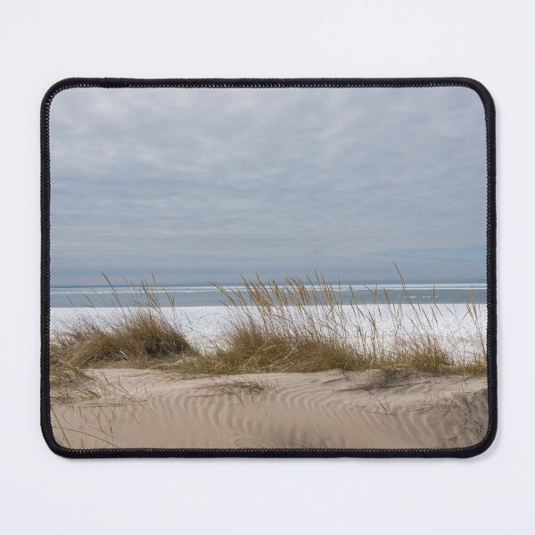 Item preview, Lake Erie Sand Dunes Dry Grass and Ice designed and sold by Georgia Mizuleva.