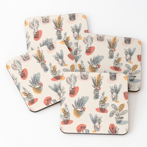 Item preview, home plants, flowers, potted flowers, pattern  designed and sold by AvotArt.