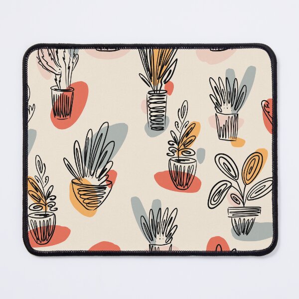 Item preview, home plants, flowers, potted flowers, pattern designed and sold by AvotArt.