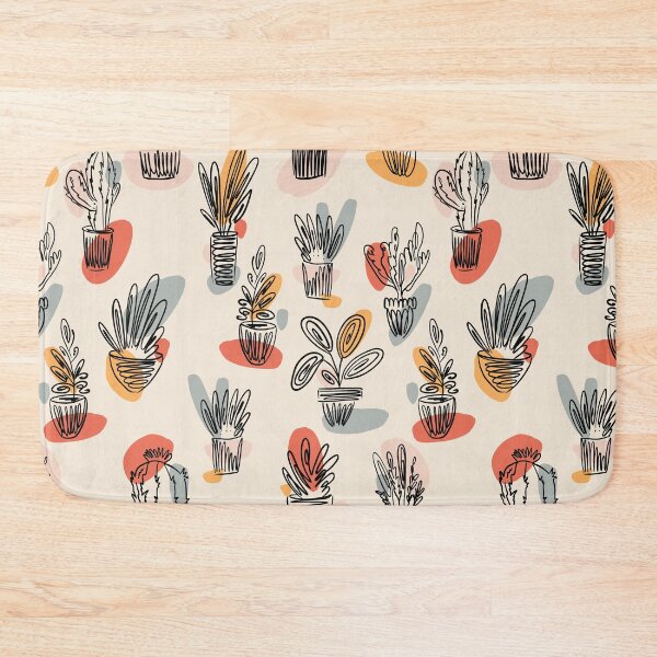 Item preview, home plants, flowers, potted flowers, pattern  designed and sold by AvotArt.