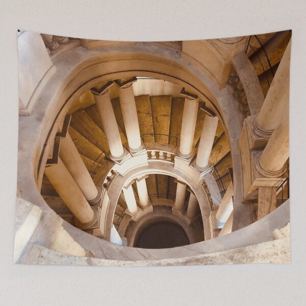 Item preview, Borromini staircase, Barberini Palace, classical architecture, Roma, Museum in Rome, Bernini designed and sold by Spallutos.