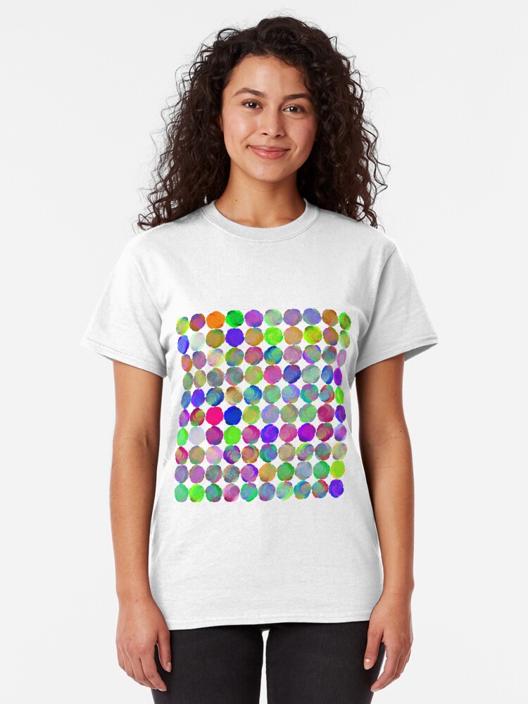 Alternate view of Space snowballs #fractal art Classic T-Shirt