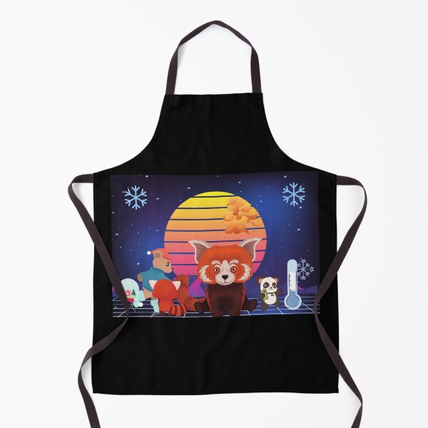 Item preview, Red Panda Winter Time designed and sold by OliDesigns.