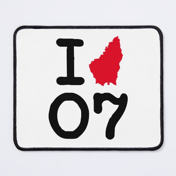 Item preview, I LOVE 07 - I love Ardèche designed and sold by YOstickers.