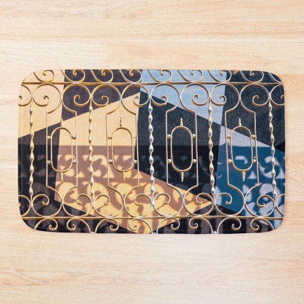 Item preview, Superimposed Polychromatic Geometry in Blue and Yellow designed and sold by Georgia Mizuleva.