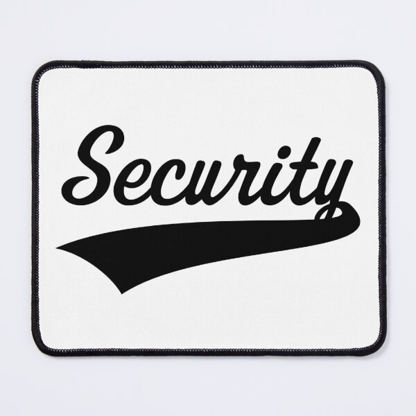 Item preview, Security Lettering (Black) designed and sold by MrFaulbaum.