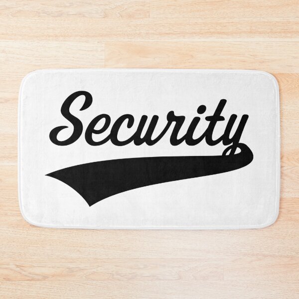 Item preview, Security Lettering (Black) designed and sold by MrFaulbaum.