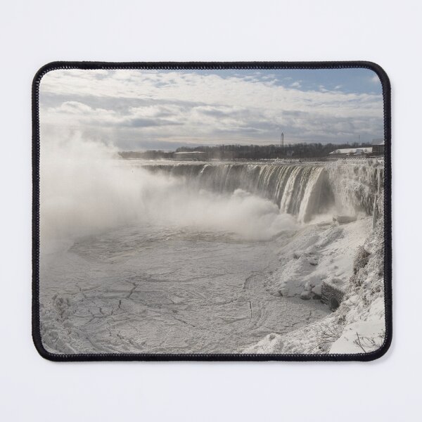 Item preview, Freezing Fury - Niagara Falls Spectacular Icefields designed and sold by Georgia Mizuleva.
