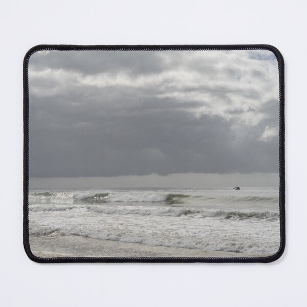 Item preview, Rough Ride - Brave Fishermen Bouncing on the Waves designed and sold by Georgia Mizuleva.