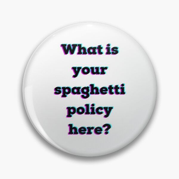 Item preview, What is your spaghetti policy here? Dark text designed and sold by Jelly-Butter.