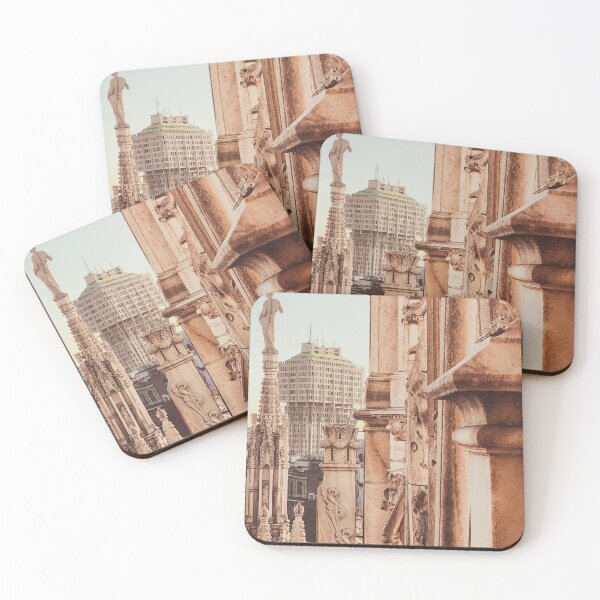 Item preview, Milan photography, Duomo di Milano, Milan Cathedral, Torre Velasca, architecture photo, skyscraper designed and sold by Spallutos.