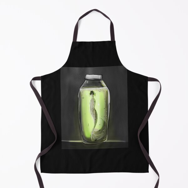 Item preview, Little sea monster in bottle designed and sold by colorartboxs.
