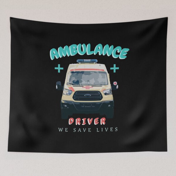 Item preview, Ambulance Driver - we save lives designed and sold by Risala.