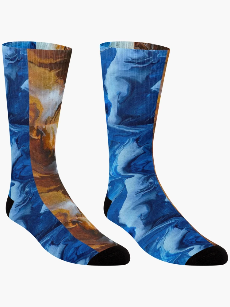 Thumbnail 3 of 5, Socks, Beach designed and sold by InfinitePathArt.