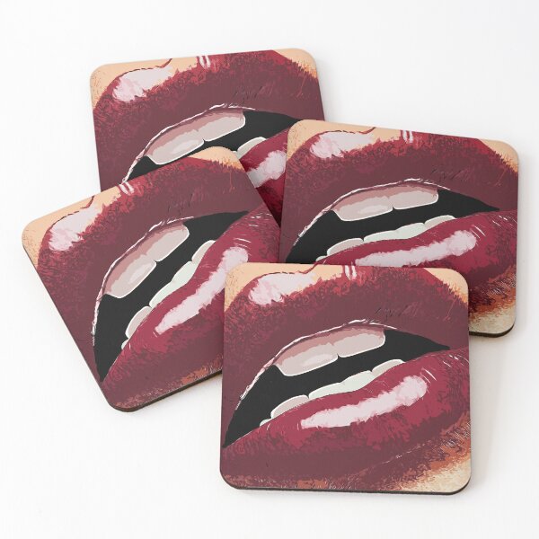 Item preview, Women's Lips Retro style abstract color designed and sold by artdragongift 15.